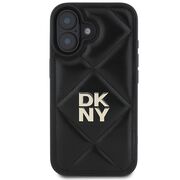 Husa premium pentru  iPhone 16 DKNY Pattern Energy - Negru