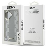 Husa premium pentru  iPhone 16 DKNY Urban compatibila MagSafe - Gri