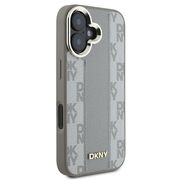Husa premium pentru  iPhone 16 DKNY Urban compatibila MagSafe - Gri