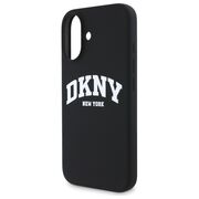 Husa premium pentru  iPhone 16 DKNY Urban compatibila MagSafe - Negru denim