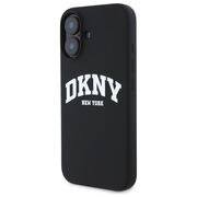 Husa premium pentru  iPhone 16 DKNY Urban compatibila MagSafe - Negru denim