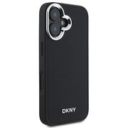 Husa premium pentru  iPhone 16 DKNY Urban compatibila MagSafe - Negru electric