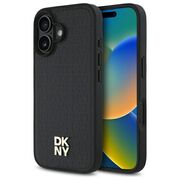 Husa premium pentru  iPhone 16 DKNY Urban compatibila MagSafe - Negru
