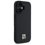 Husa premium pentru  iPhone 16 DKNY Urban compatibila MagSafe - Negru