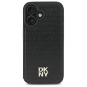 Husa premium pentru  iPhone 16 DKNY Urban compatibila MagSafe - Negru