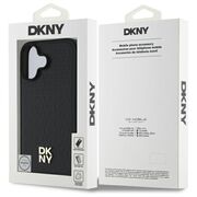 Husa premium pentru  iPhone 16 DKNY Urban compatibila MagSafe - Negru