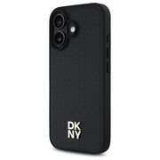 Husa premium pentru  iPhone 16 DKNY Urban compatibila MagSafe - Negru