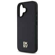 Husa premium pentru  iPhone 16 DKNY Urban compatibila MagSafe - Negru