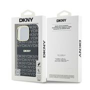 Husa premium pentru  iPhone 16 Pro DKNY Pattern Energy - Gri inchis