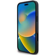 Husa premium pentru  iPhone 16 Pro DKNY Pattern Energy - Negru