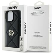 Husa premium pentru  iPhone 16 Pro DKNY Pattern Energy - Negru