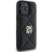 Husa premium pentru  iPhone 16 Pro DKNY Pattern Energy - Negru