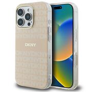 Husa premium pentru  iPhone 16 Pro DKNY Urban compatibila MagSafe - Bej