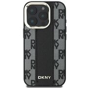 Husa premium pentru  iPhone 16 Pro DKNY Urban compatibila MagSafe - Gri