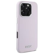 Husa premium pentru  iPhone 16 Pro DKNY Urban compatibila MagSafe - Lavanda