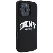 Husa premium pentru  iPhone 16 Pro DKNY Urban compatibila MagSafe - Negru denim