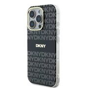 Husa premium pentru  iPhone 16 Pro Max DKNY Pattern Energy - Gri inchis