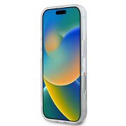 Husa premium pentru  iPhone 16 Pro Max DKNY Pattern Energy - Gri inchis