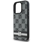 Husa premium pentru  iPhone 16 Pro Max DKNY Pattern Energy - Gri