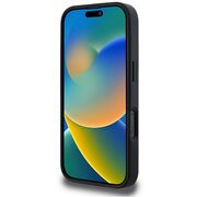 Husa premium pentru  iPhone 16 Pro Max DKNY Pattern Energy - Gri