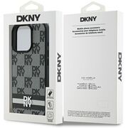 Husa premium pentru  iPhone 16 Pro Max DKNY Pattern Energy - Gri