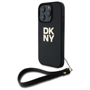 Husa premium pentru  iPhone 16 Pro Max DKNY Pattern Energy - Negru print