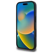 Husa premium pentru  iPhone 16 Pro Max DKNY Pattern Energy - Negru royal