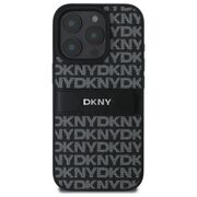 Husa premium pentru  iPhone 16 Pro Max DKNY Pattern Energy - Negru royal