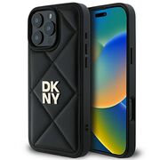 Husa premium pentru  iPhone 16 Pro Max DKNY Pattern Energy - Negru