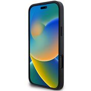 Husa premium pentru  iPhone 16 Pro Max DKNY Pattern Energy - Negru