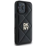 Husa premium pentru  iPhone 16 Pro Max DKNY Pattern Energy - Negru