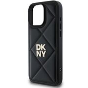 Husa premium pentru  iPhone 16 Pro Max DKNY Pattern Energy - Negru