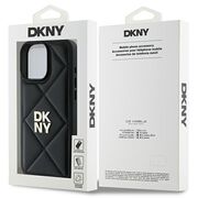 Husa premium pentru  iPhone 16 Pro Max DKNY Pattern Energy - Negru