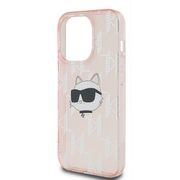 Husa premium pentru  iPhone 14 Pro Max Karl Lagerfeld superior quality - Roz