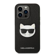 Husa premium pentru  iPhone 14 Pro Max Karl Lagerfeld superior quality - Negru royal