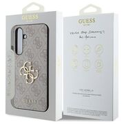 Husa premium  Samsung Galaxy S24 FE pentru Guess Elegance Series - Gri