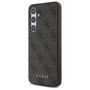 Husa premium  Samsung Galaxy S24 FE pentru Guess Elegance Series - Maro inchis