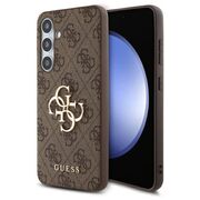 Husa premium  Samsung Galaxy S24 FE pentru Guess Elegance Series - Maro