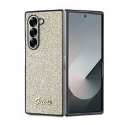 Husa premium  Samsung Galaxy Z Fold 6 pentru Guess Elegance Series - Auriu