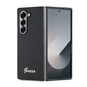 Husa premium  Samsung Galaxy Z Fold 6 pentru Guess Elegance Series - Negru electri