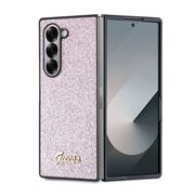 Husa premium  Samsung Galaxy Z Fold 6 pentru Guess Elegance Series - Roz
