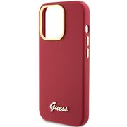 Husa premium  iPhone 15 Pro Max pentru Guess Elegance Series - Rosu