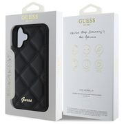 Husa premium  iPhone 16 Plus pentru Guess Elegance Series - Negru denim