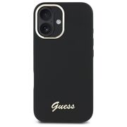 Husa premium  iPhone 16 Plus pentru Guess Elegance Series - Negru