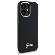 Husa premium  iPhone 16 Plus pentru Guess Elegance Series - Negru