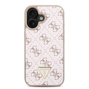 Husa premium  iPhone 16 Plus pentru Guess Elegance Series - Roz neon