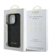 Husa premium  iPhone 16 Pro Max pentru Guess Elegance Series - Negru royal