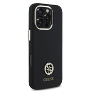 Husa premium  iPhone 16 Pro Max pentru Guess Elegance Series - Negru