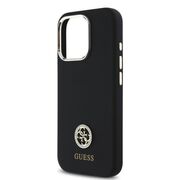 Husa premium  iPhone 16 Pro Max pentru Guess Elegance Series - Negru