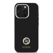 Husa premium  iPhone 16 Pro Max pentru Guess Elegance Series - Negru